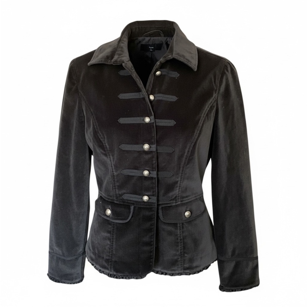 White House Black Market Dark Velvet Blazer